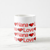 Gelukkige Valentijnsdag Mokken houden van Nana Red (Center)