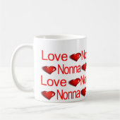 Gelukkige Valentijnsdag Mokken houden van Nona Red (Links)