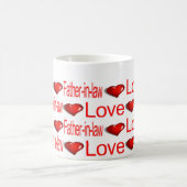 Gelukkige Valentijnsdag Mokken houden van schoonva (Center)