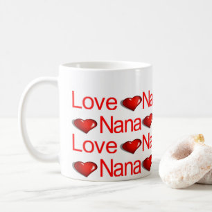Gelukkige Valentijnsdag Mokken Liefde Nana Rode Ha