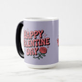 Gelukkige Valentijnsdag Morphing Mok (Voorkant links)