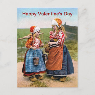 GELUKKIGE VALENTIJNSDAG NEDERLANDSE ZUSSEN POST KA FEESTDAGENKAART