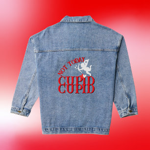 Gelukkige Valentijnsdag - niet vandaag Cupido Denim Jacket