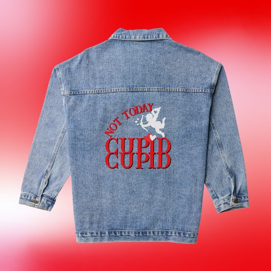 Gelukkige Valentijnsdag - niet vandaag Cupido | Denim Jacket