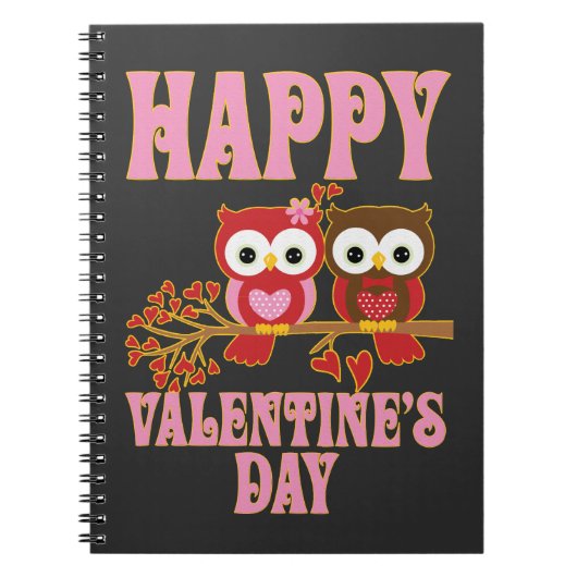 Gelukkige Valentijnsdag Notitieboek (Voorkant)