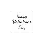 Gelukkige Valentijnsdag of Douanebericht Rubberstempel (Afrduk)