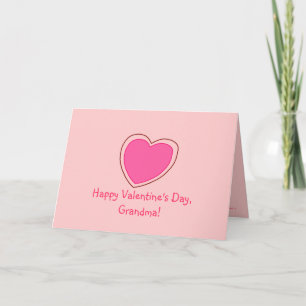 "Gelukkige Valentijnsdag, Oma!" [roze hart 1] Feestdagen Kaart