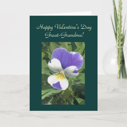 Gelukkige Valentijnsdag, OmaTemplate Kaart (Voorkant)