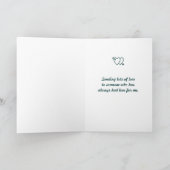 Gelukkige Valentijnsdag, OmaTemplate Kaart (Binnen)