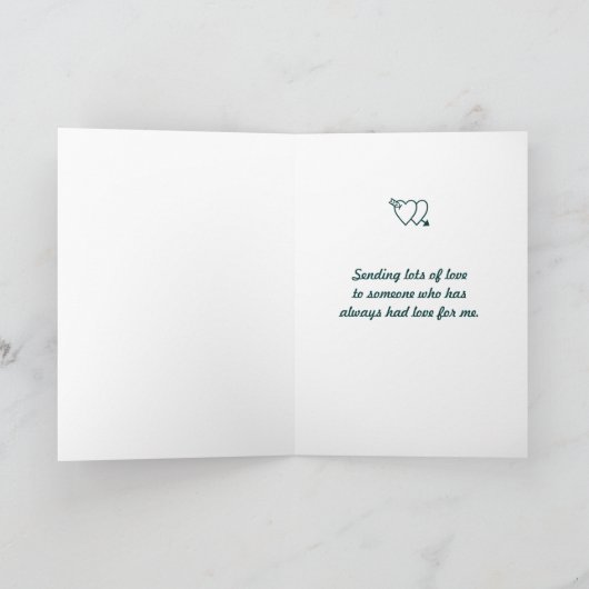 Gelukkige Valentijnsdag, OmaTemplate Kaart (Binnen)