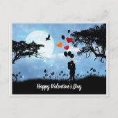 Gelukkige Valentijnsdag paar briefkaarten (Voorkant)