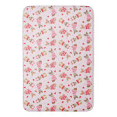 Gelukkige Valentijnsdag Pembroke Welsh Corgi Dogs Badmat (Voorkant Verticaal)