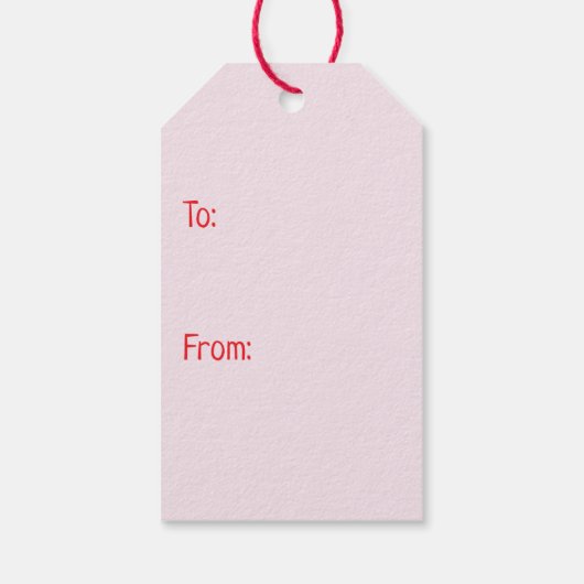 Gelukkige Valentijnsdag Pembroke Welsh Corgi Dogs Cadeaulabel (Achterkant)