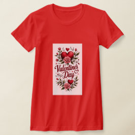 Gelukkige Valentijnsdag Persoonlijk Cadeau T-shirt