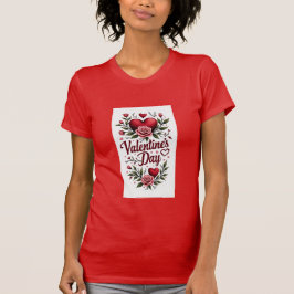 Gelukkige Valentijnsdag Persoonlijk Cadeau T-shirt