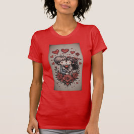 Gelukkige Valentijnsdag Persoonlijk Cadeau T-shirt