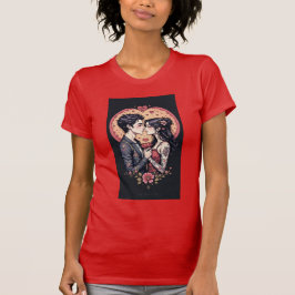 Gelukkige Valentijnsdag Persoonlijk Cadeau T-shirt