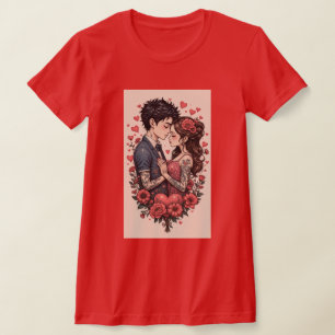 Gelukkige Valentijnsdag Persoonlijk Cadeau T-shirt