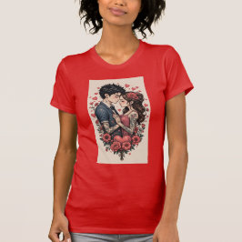 Gelukkige Valentijnsdag Persoonlijk Cadeau T-shirt
