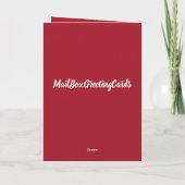 Gelukkige Valentijnsdag Poedel Tuxedo Note Kaart (Achterkant)