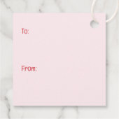 Gelukkige Valentijnsdag Pommerse honden Bedankjes Labels (Achterkant)