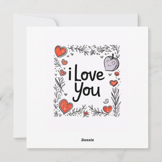 Gelukkige Valentijnsdag Pug Dog Feestdagenkaart (Achterkant)