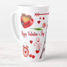 Gelukkige Valentijnsdag romantisch cadeau voor kop