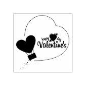 Gelukkige Valentijnsdag Rubberstempel (Afrduk)