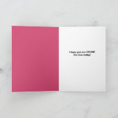 Gelukkige Valentijnsdag Schattigee kat in hart zon Feestdagen Kaart (Binnen)