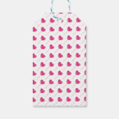 Gelukkige Valentijnsdag Schattigee Roze Lollipop H Cadeaulabel (Achterkant)