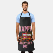 Gelukkige Valentijnsdag Schort (Gedragen)