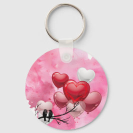 Gelukkige Valentijnsdag Sleutelhanger