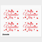 Gelukkige Valentijnsdag Sticker (Vel)