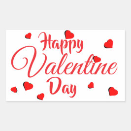 Gelukkige Valentijnsdag Sticker