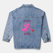 Gelukkige Valentijnsdag - Stupid Cupid | Denim Jacket (Achterkant)