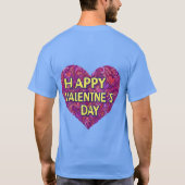 GELUKKIGE VALENTIJNSDAG T-SHIRT (Achterkant)