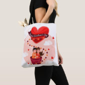 Gelukkige Valentijnsdag Tote Bag (Dichtbij)