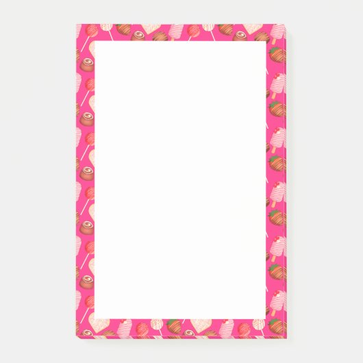 Gelukkige Valentijnsdag traktaties en Snoep Post-it® Notes (Voorkant)