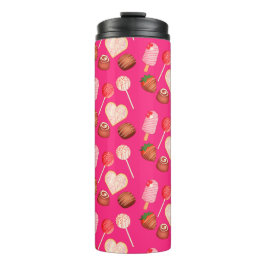 Gelukkige Valentijnsdag traktaties en Snoep Thermosbeker