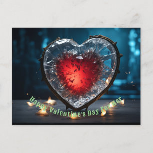 Gelukkige valentijnsdag vakantie kaart cadeau voor