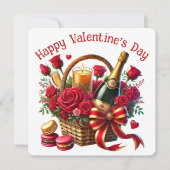 Gelukkige Valentijnsdag - Valentijnsdag Kaart (Voorkant)