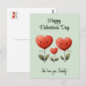 Gelukkige Valentijnsdag, van Baby en mama, Briefkaart (Voorkant / Achterkant)