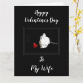 ** GELUKKIGE VALENTIJNSDAG * VROUW JE BETEKEND WER KAART (Gele Bloem)