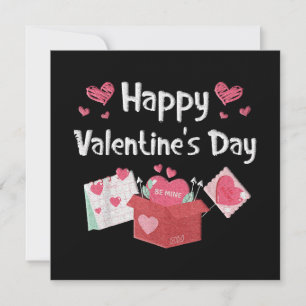 Gelukkige Valentijnsdag Wees Van Mij Schattige Har