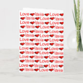 Gelukkige Valentijnsdag Wenskaart schoonvader Feestdagen Kaart (Achterkant)