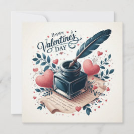 Gelukkige Valentijnsdag Wenskaarten Kaart