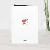 Gelukkige Valentijnsdag Wereld leeg zonder jou Kaart (Achterkant)