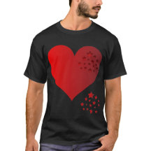 Gelukkige Valentijnsdag wordt gevierd met T-shirt