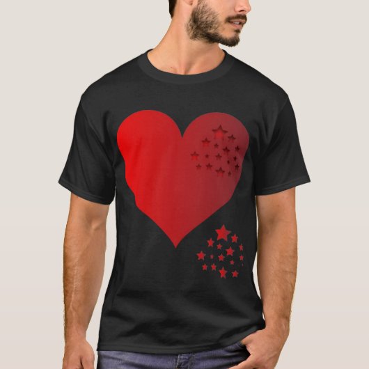 Gelukkige Valentijnsdag wordt gevierd met T-shirt (Voorkant)
