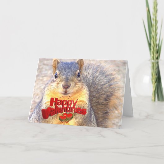 Gelukkige Valentijnse Day_ Feestdagen Kaart (Voorkant)